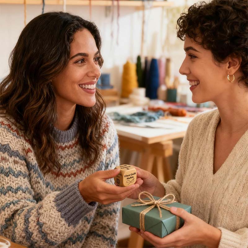 2025 Kreativer Patchwork-Entscheidungswürfel