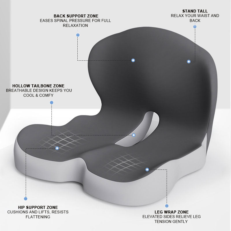 Memory Foam Integrated Seat Cushion