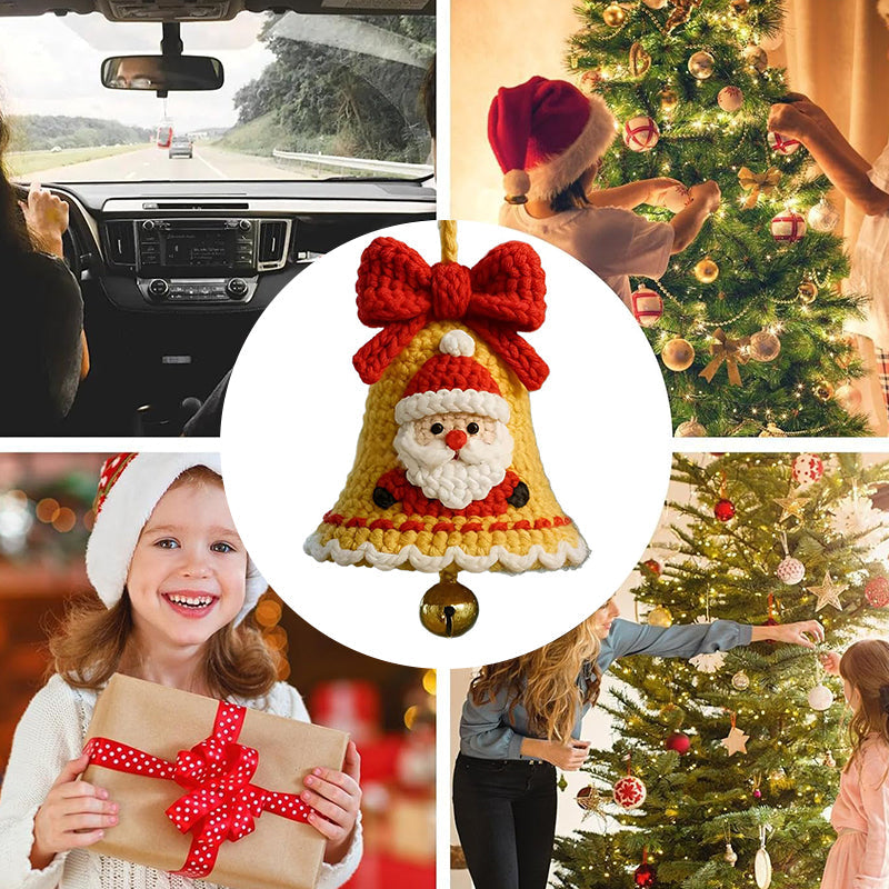 🎅 Handgestrickte Weihnachtsornamente