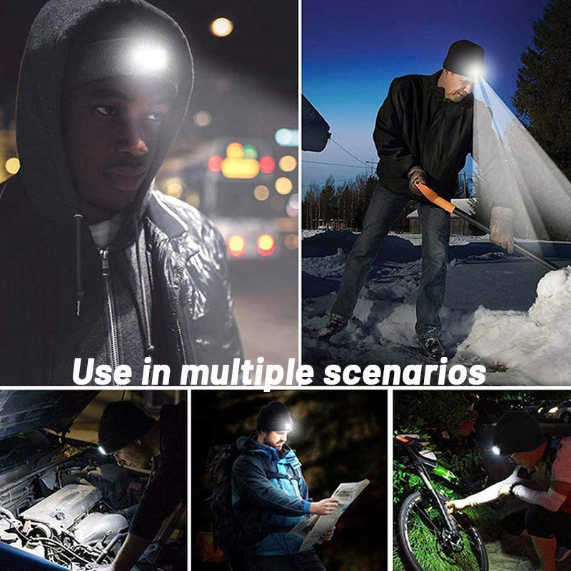 Bluetooth LED-Strickmütze