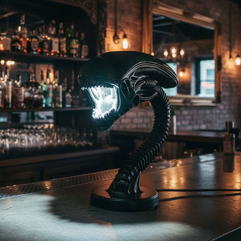 👽 Außerirdische Kreativlampe aus Harz 👽