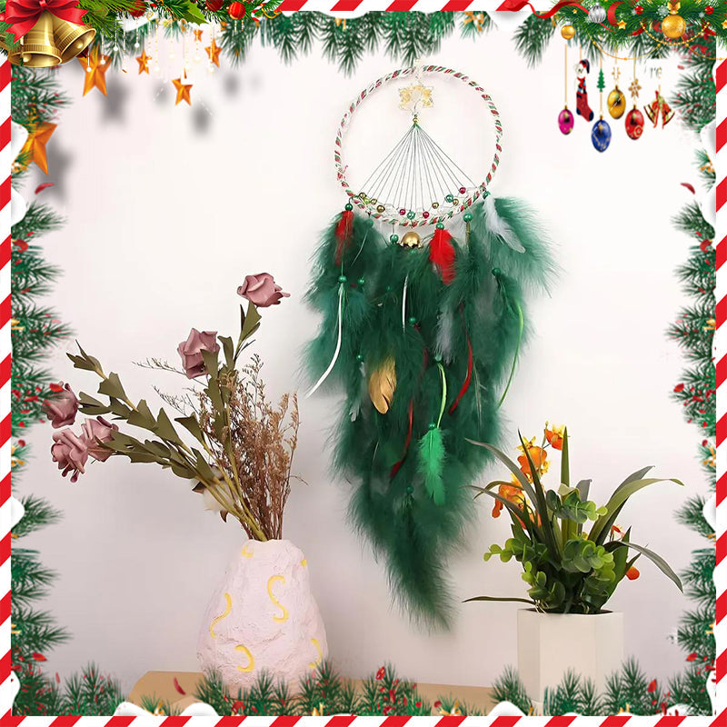 🎄✨🎅 Bestseller｜Weihnachtlicher Traumfänger 🎁 Handgefertigt · Bringt Glück & Segen💫✨🎄