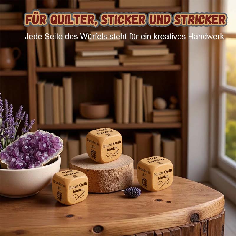 2025 Kreativer Patchwork-Entscheidungswürfel