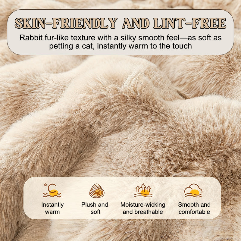 Haustiermatte Aus Kaninchenfell