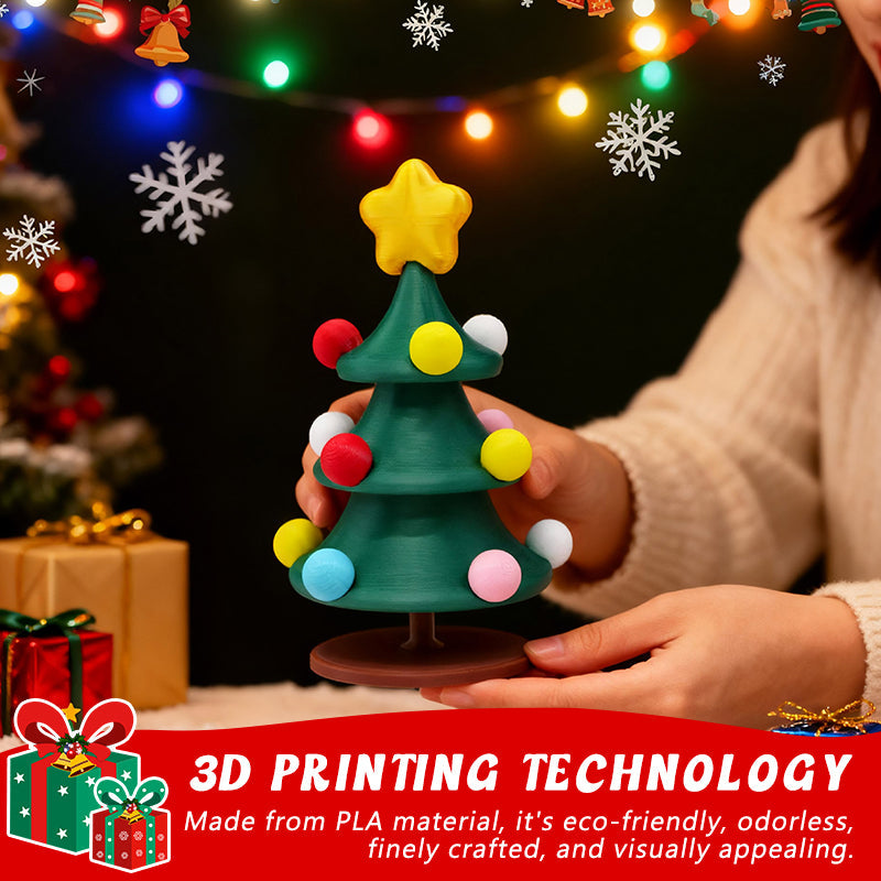 🎄 3D-Druck Schwingender Weihnachtsbaum Spielzeug 🎁