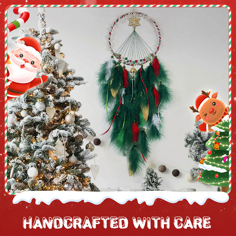 🎄✨🎅 Bestseller｜Weihnachtlicher Traumfänger 🎁 Handgefertigt · Bringt Glück & Segen💫✨🎄