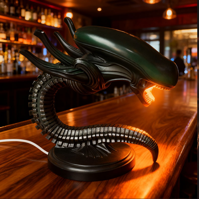 👽 Außerirdische Kreativlampe aus Harz 👽