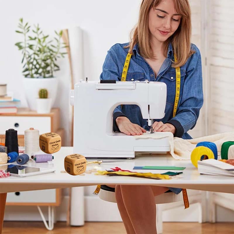 2025 Kreativer Patchwork-Entscheidungswürfel