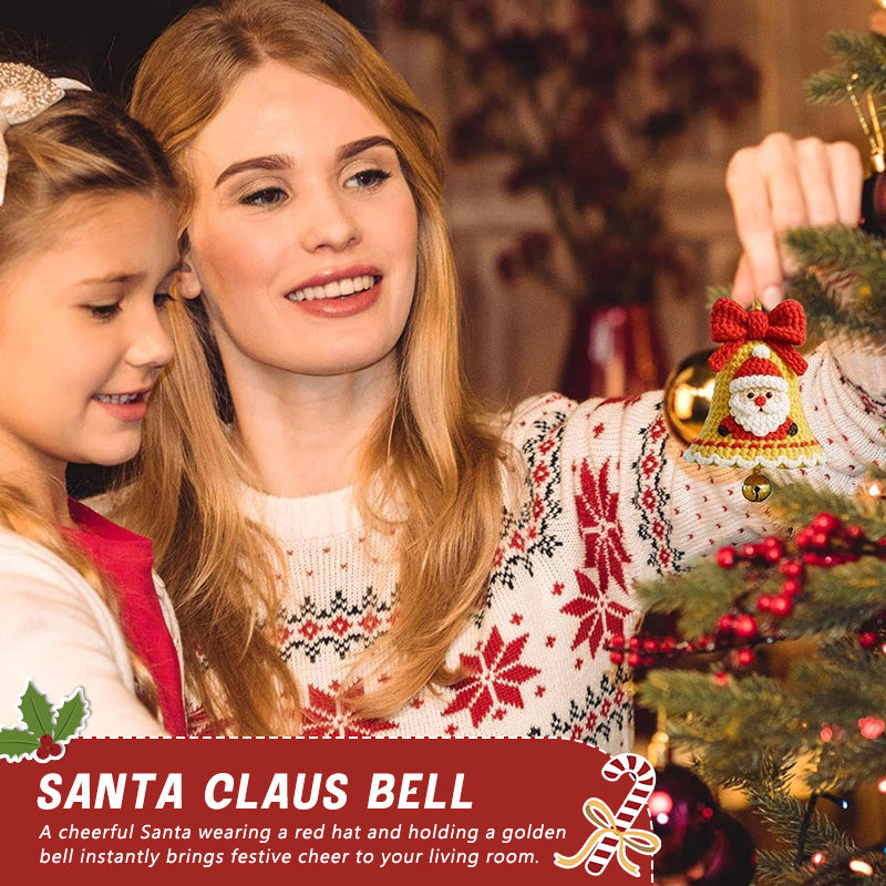 🎅 Handgestrickte Weihnachtsornamente