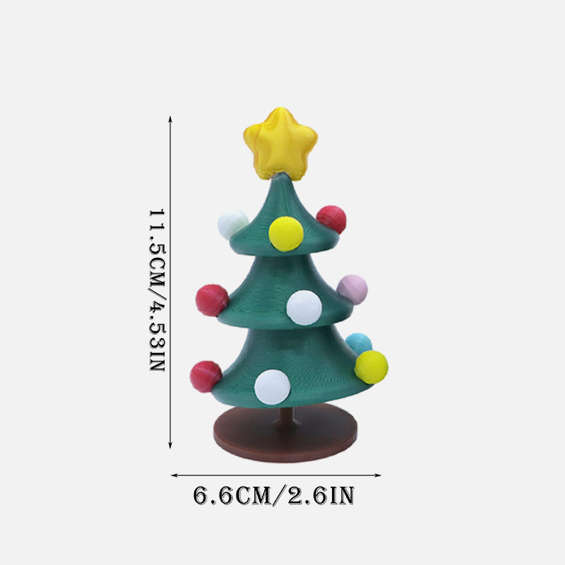 🎄 3D-Druck Schwingender Weihnachtsbaum Spielzeug 🎁