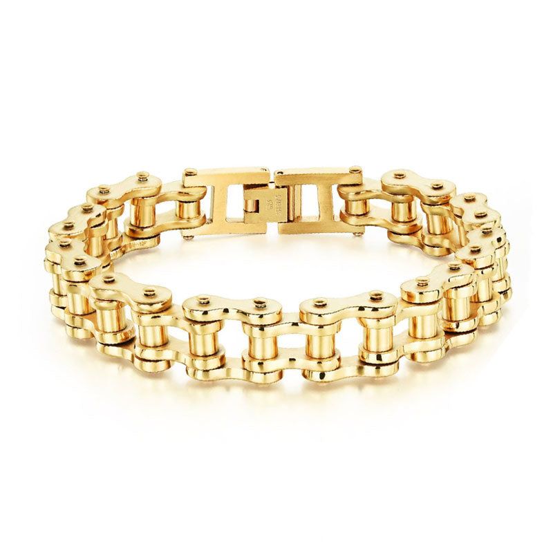 Fahrrad Titan Stahl Motorrad Kette Armband