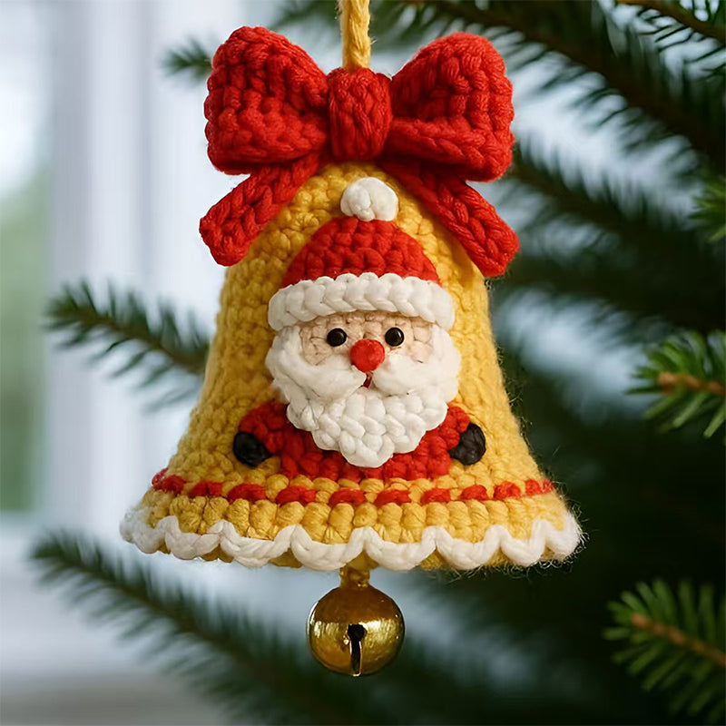 🎅 Handgestrickte Weihnachtsornamente