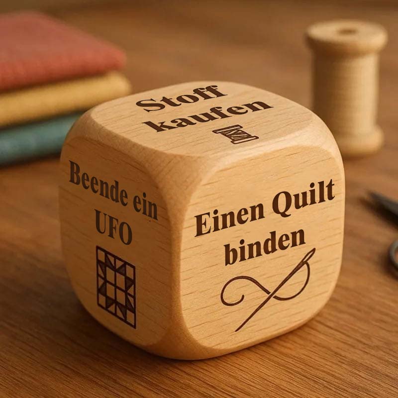 2025 Kreativer Patchwork-Entscheidungswürfel