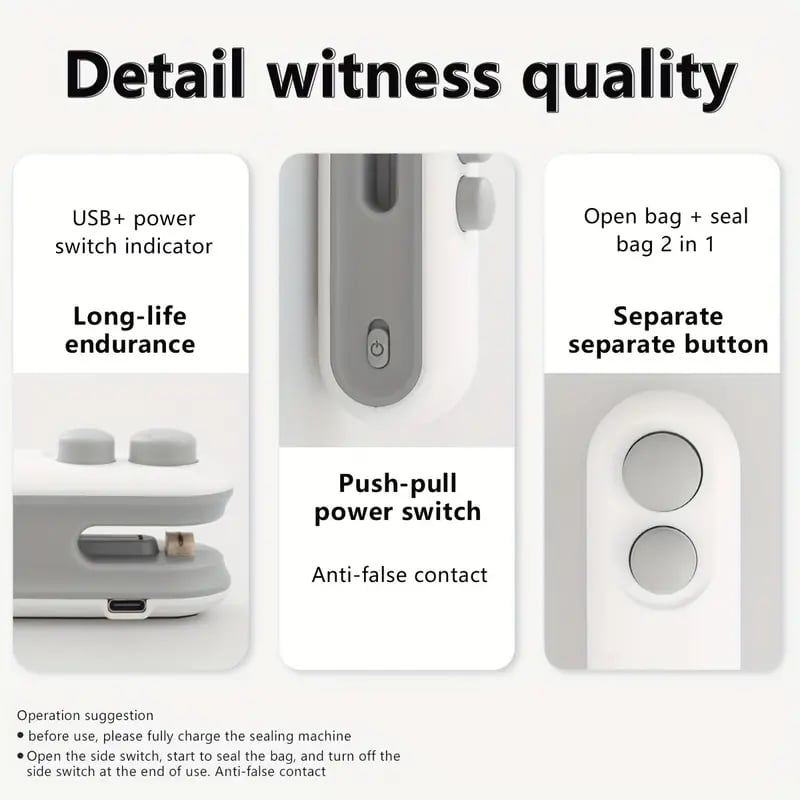 🍽️ Keep Your Food Fresh - 49% OFF - ✨ Ultimate Home Sealing Machine - For Long-Lasting Freshness & Flavor