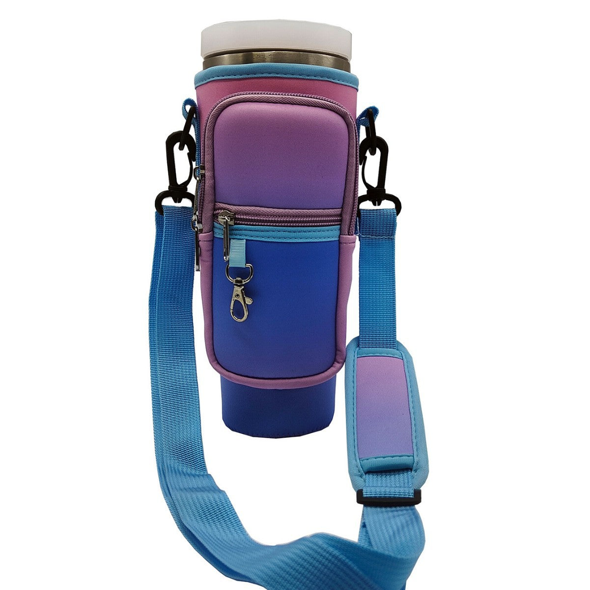 Adjustable Shoulder Bag With Thermos Cup Holder for 40oz