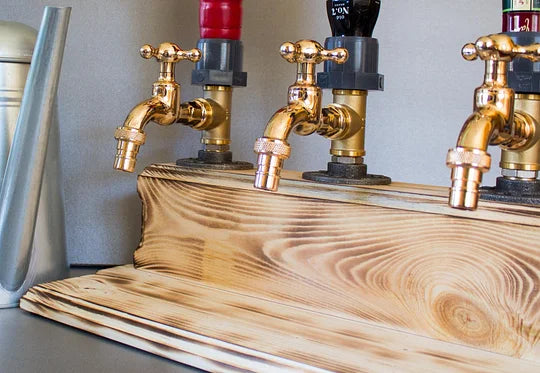 Whiskey wood Dispenser/Handmade Wooden Alcohol Dispenser