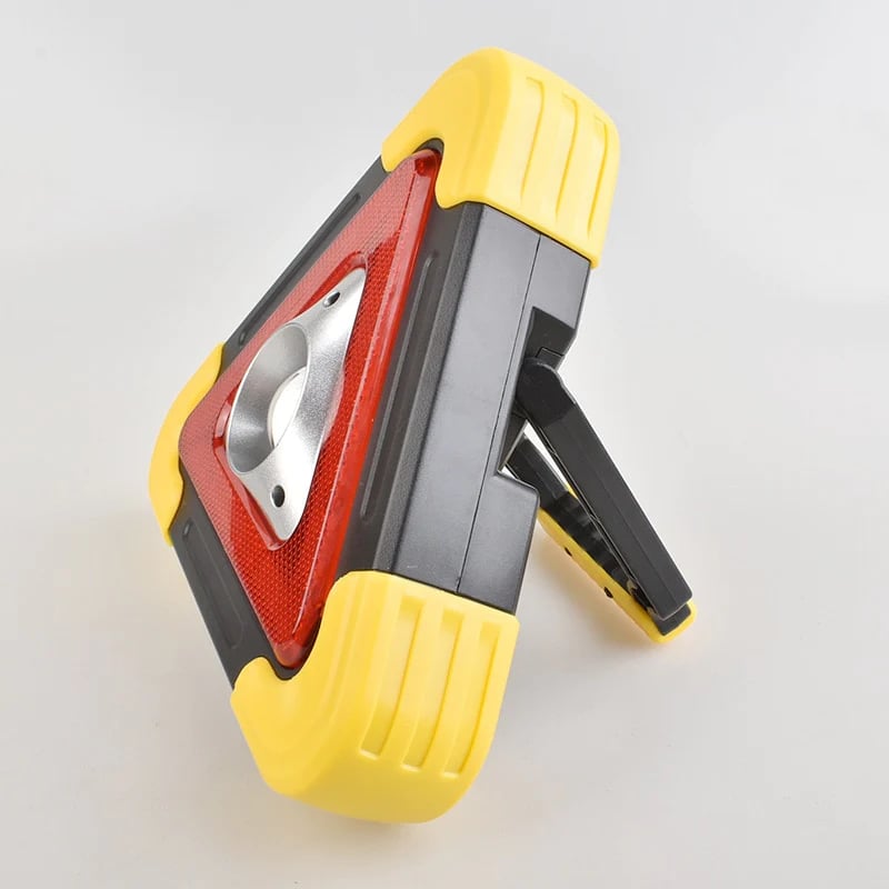 3-IN-1 solar emergency triangle warning light