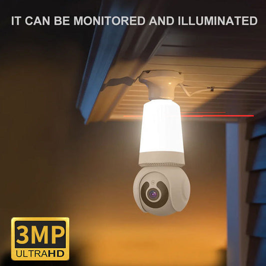 Smart Wi-Fi Surveillance Camera With Ligh